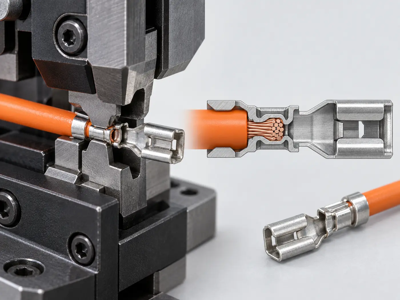 Cable assembly blending product visualisation and CAD design